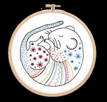 Dormouse Embroidery Kit, 3 of 7