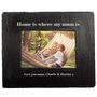 Personalised Mum’s Home Slate Picture Frame, thumbnail 2 of 2