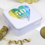 Personalised 50th Birthday Gift Tin Box, thumbnail 2 of 3