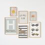 Personalised Boys Print Set Safari And Racing Car Wall Art | Safari Prints, thumbnail 1 of 5