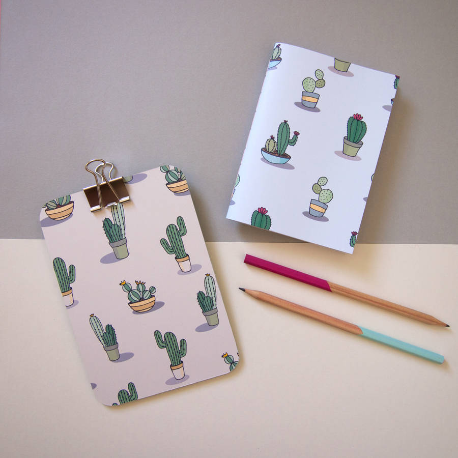 cactus clipboard stationery set by not only polka dots ...