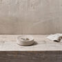 Modern Handmade Geometric Stoneware Trinket Ring Dish, thumbnail 4 of 6