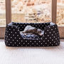 Charley Chau Deep Sided Dog Bed In Cotton, thumbnail 4 of 8