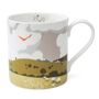 Green Rolling Hills Mug, Fine Bone China, thumbnail 6 of 6