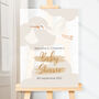 Personalised Stork Baby Shower Welcome Sign, thumbnail 1 of 3