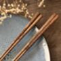 Personalised Wooden Chopsticks Wedding Favours Gift, thumbnail 3 of 12