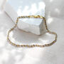 9ct Yellow And White Gold Rope Chain Bracelet, thumbnail 1 of 2