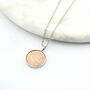 18th Birthday 2007 One Penny Coin Necklace, thumbnail 3 of 8