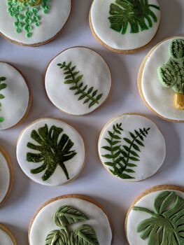 Personalised Hand Painted Botanical Biscuits, 7 of 7