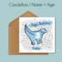 Personalised Animal Age Birthday Card, thumbnail 2 of 12