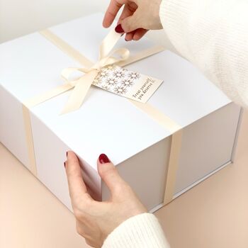 Sending Hugs Thinking Of You Luxury Christmas Gift Box, 6 of 6