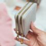 Silver Glitter Purse, Socks And Chocolate Christmas Gift For Her – With Optional Candle, thumbnail 4 of 8