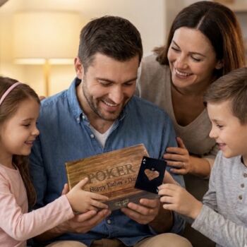 Luxury Poker Set For Father's Day With Free Gift, 12 of 12