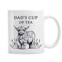 Personalised Black Highland Cow Mug, thumbnail 5 of 5