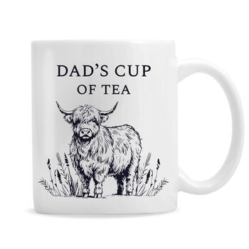 Personalised Black Highland Cow Mug, 5 of 5