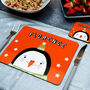Christmas Coaster With Penguin, thumbnail 3 of 5