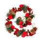 Traditional Pinecone Roses Christmas Garland, thumbnail 2 of 7