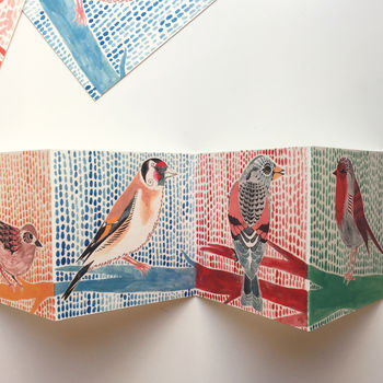 Concertina Bird Paper Decoration, 2 of 7