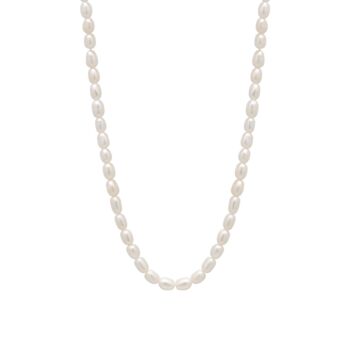 Natural Freshwater Real Seed Pearl Strand Necklace, 5 of 5