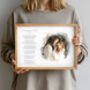 Personalised Wedding Poem Photo Print, thumbnail 7 of 11