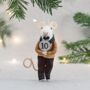 Dancing Judge Mouse Hanging Decoration, thumbnail 1 of 2