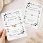 Bridesmaid Proposal Gift Will You Be My Bridesmaid Pearls And Prosecco Card Bracelet Gift, thumbnail 1 of 9