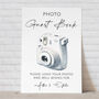 Instax Photo Guest Book Wedding Sign, thumbnail 5 of 6