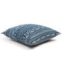 Iman Recycled Cotton Cushion Cover In Blue, thumbnail 3 of 3