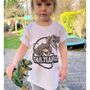 Personalised Dinosaur Name Kids T Shirt, thumbnail 1 of 6