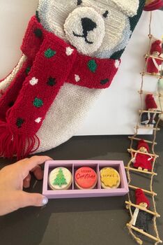 Personalised Christmas Triple Chocolate Oreos, 5 of 5