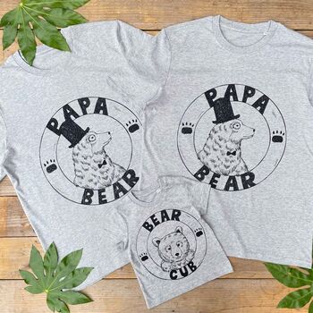 Family Bear T Shirt Set, 2 of 7