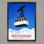 Macugnaga Ski Resort Poster, thumbnail 1 of 6