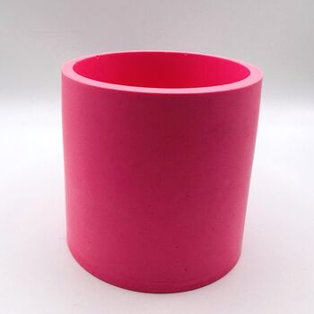 Neon Round Decorative Pot Pink, 2 of 8