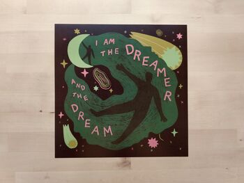 Dreamer Illustrated Print Unframed, 4 of 6