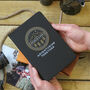 Personalised Adventure Note Book Travel Memories Gift, thumbnail 3 of 7