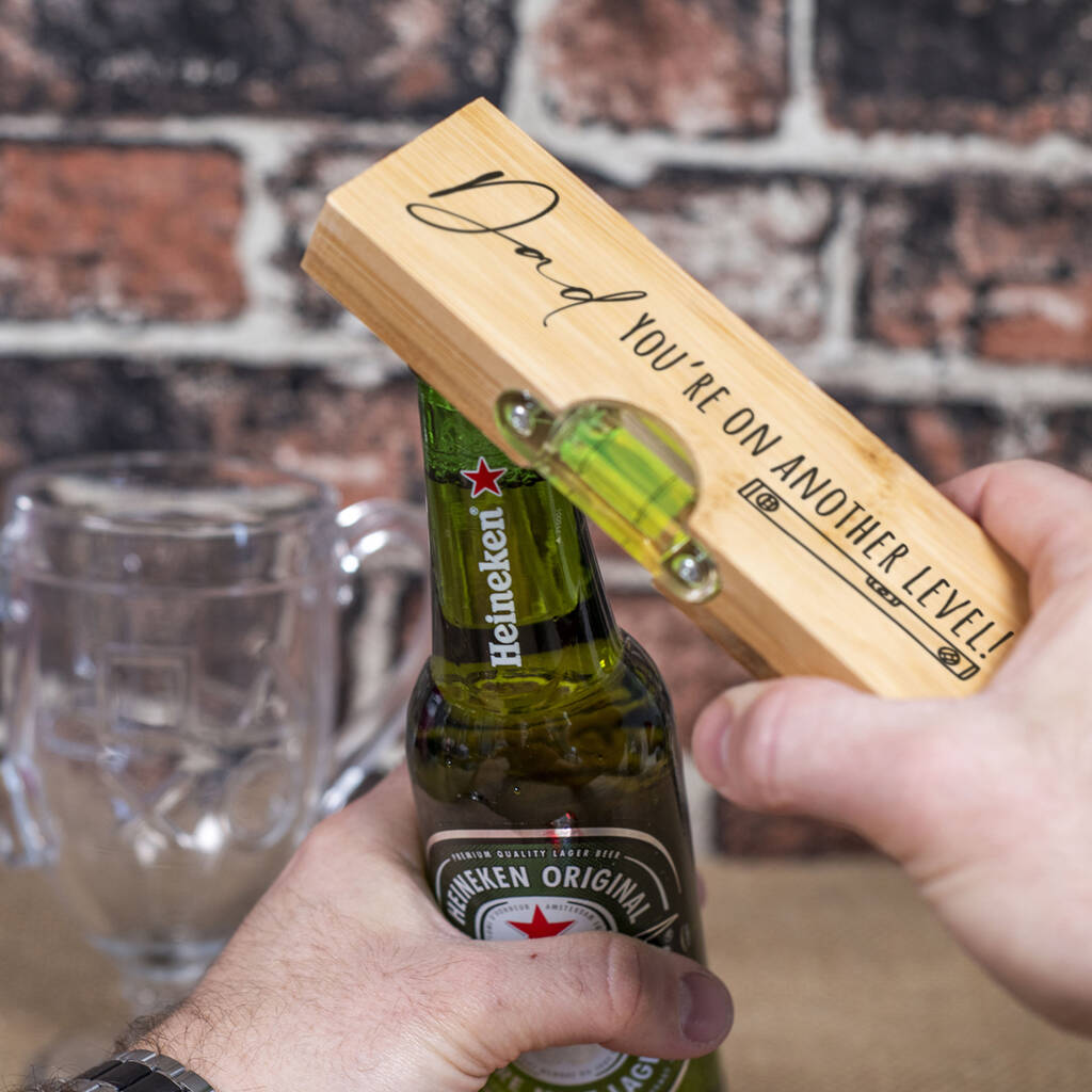 You're On Another Level Bottle Opener With Spirit Level, 1 of 4