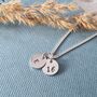 Sterling Silver Celebration Initial Necklace, thumbnail 3 of 5