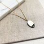 Engraved Oval Tag Necklace, thumbnail 1 of 2