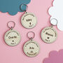 Personalised Wooden School Bag Tag, thumbnail 1 of 4