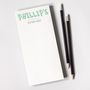 Personalised Notepads And Plain Pencils, thumbnail 2 of 6