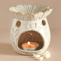 Ceramic Secret Garden Wax Melt Burner, thumbnail 1 of 3