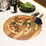 Personalised Pizza Cutter And Serving Board Set, thumbnail 2 of 10