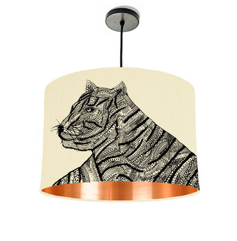 Tiger Drum Lampshade Mix And Match, 6 of 7