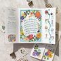 Whimsical Floral Garden Wedding Invitation Suite, thumbnail 4 of 11