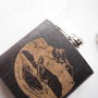 Personalised Fisherman's Leather Flask, thumbnail 3 of 5