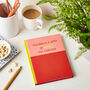 Personalised Hardback Notebook Gift For Teachers, thumbnail 4 of 4