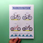 Personalised Cycling Family Print, thumbnail 10 of 12