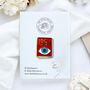 George Orwell 1984 Book Enamel Lapel Pin, Brooch Badge Gift For Book Lovers, thumbnail 1 of 8