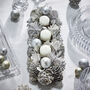 White Christmas Triple Candle Holder, thumbnail 6 of 6