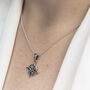 Sterling Silver Witches Knot Necklace, thumbnail 3 of 7